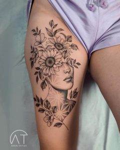 Czy tatuaże z kwiatami są modne dla kobiet