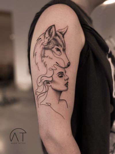 tatuaż wilk znaczenie, symbolika